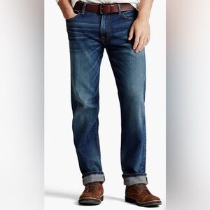 LUCKY * BRAND 221 MENS STRAIGHT‎ LEG JEANS SIZE 34x32